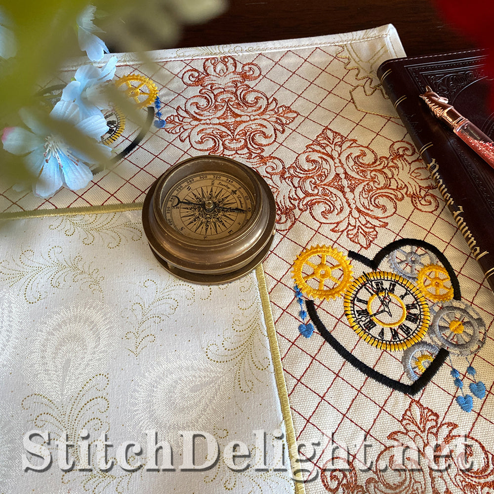 SDS4758 Elegant Steampunk Border