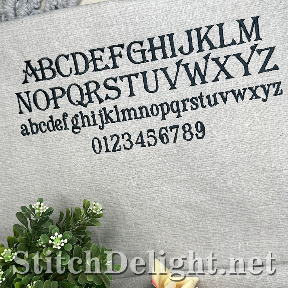 SDS4801 Regal Crest Algerian Font