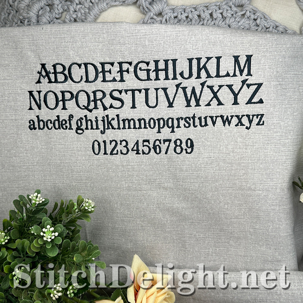 SDS4801 Regal Crest Algerian Font