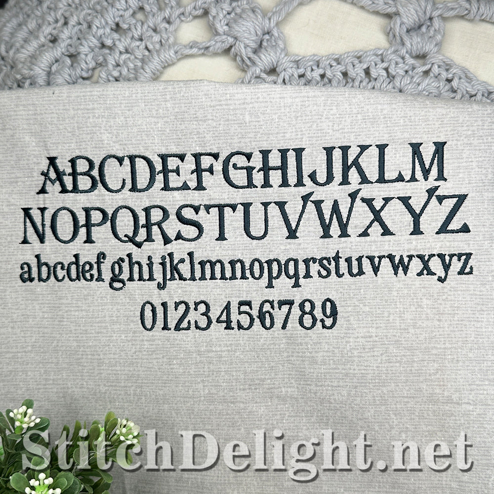 SDS4801 Regal Crest Algerian Font