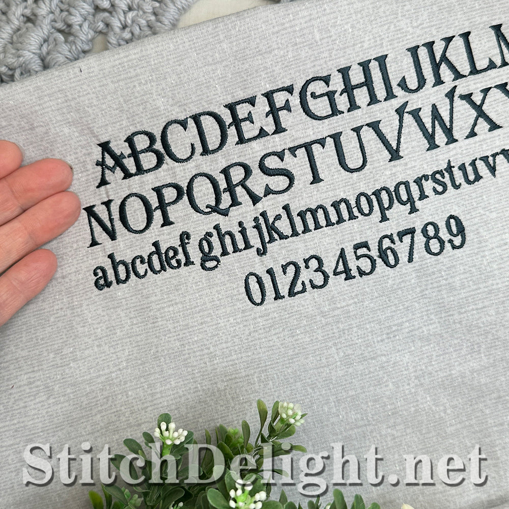 SDS4801 Regal Crest Algerian Font