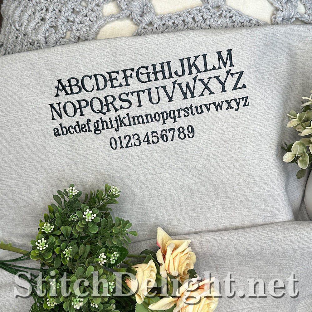 SDS4801 Regal Crest Algerian Font