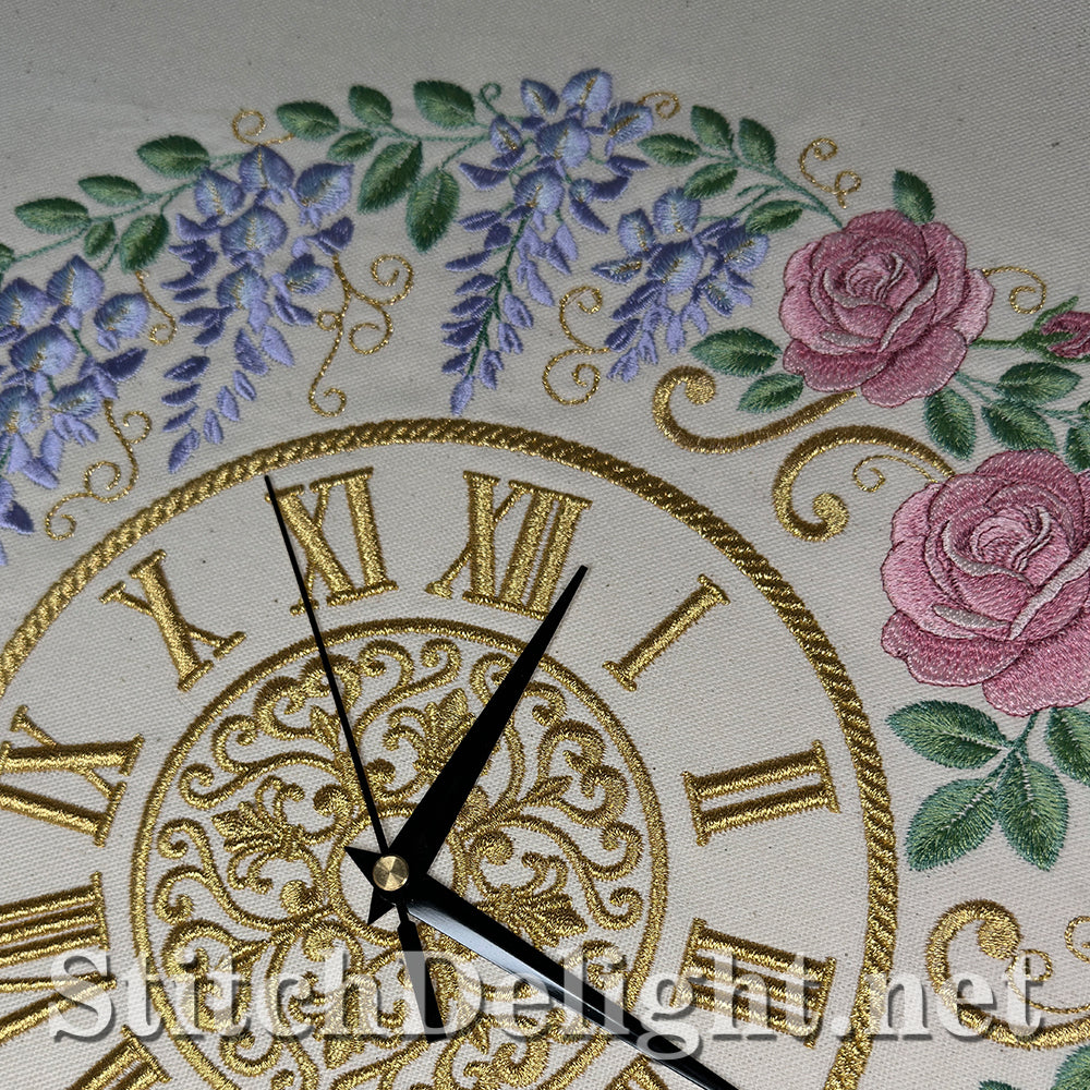SDS4814 Wisteria Clock