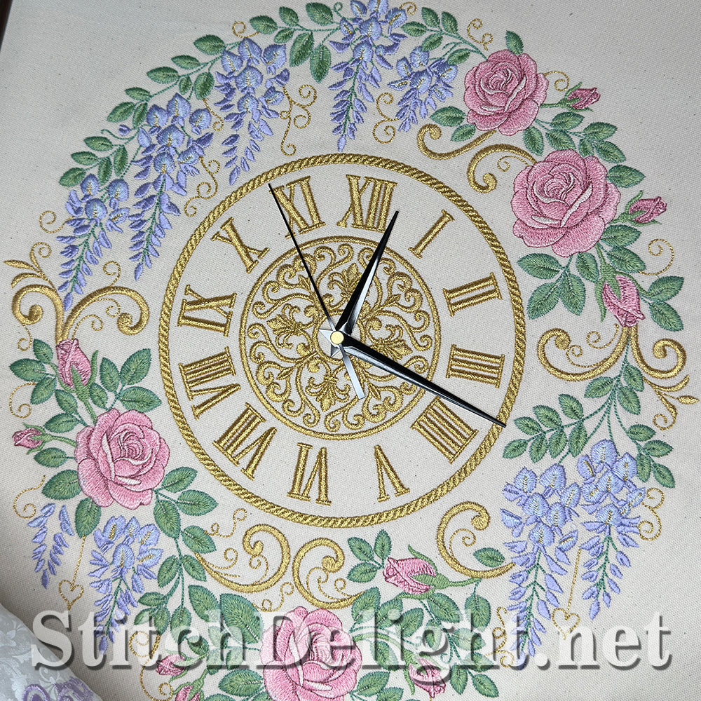 SDS4814 Wisteria Clock