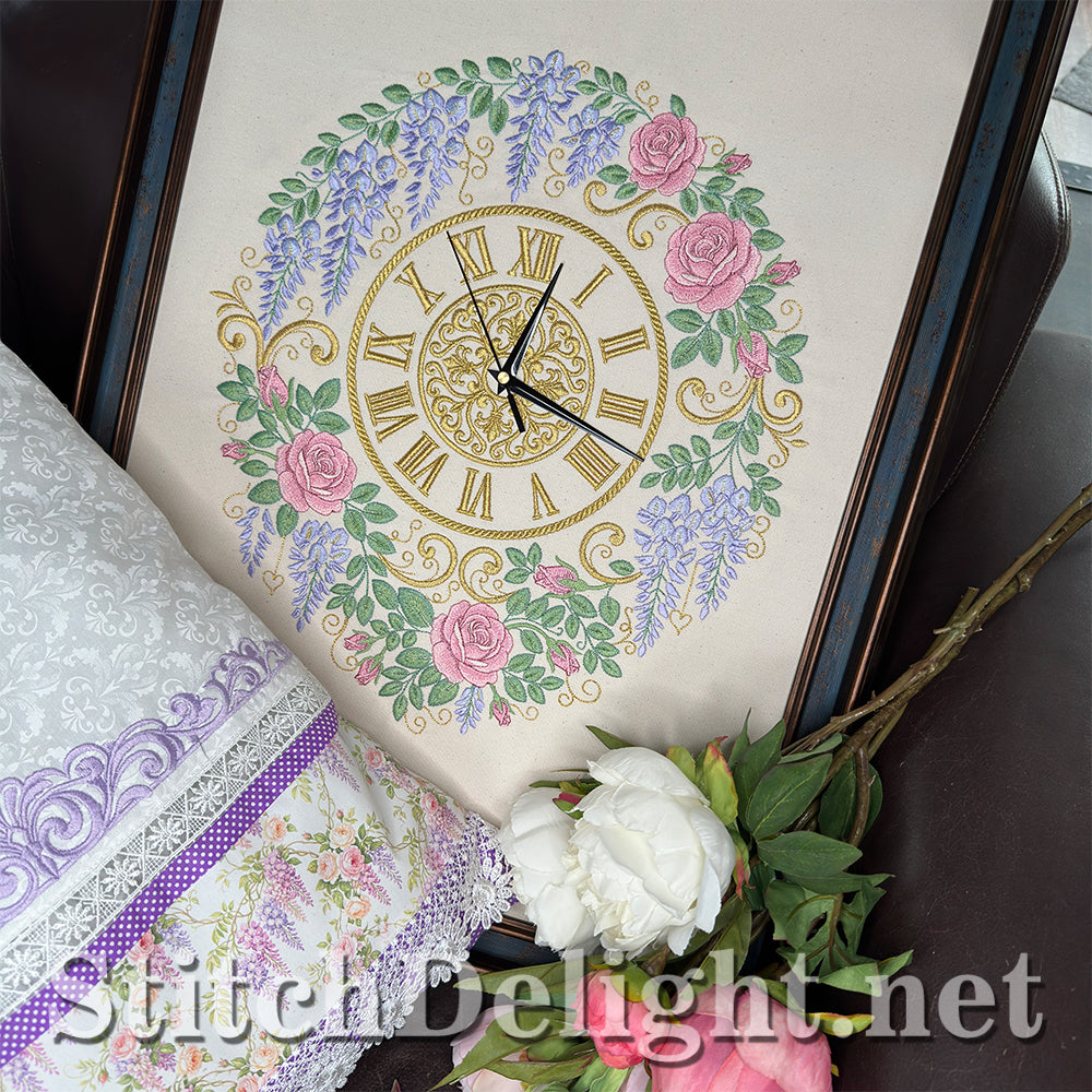 SDS4814 Wisteria Clock