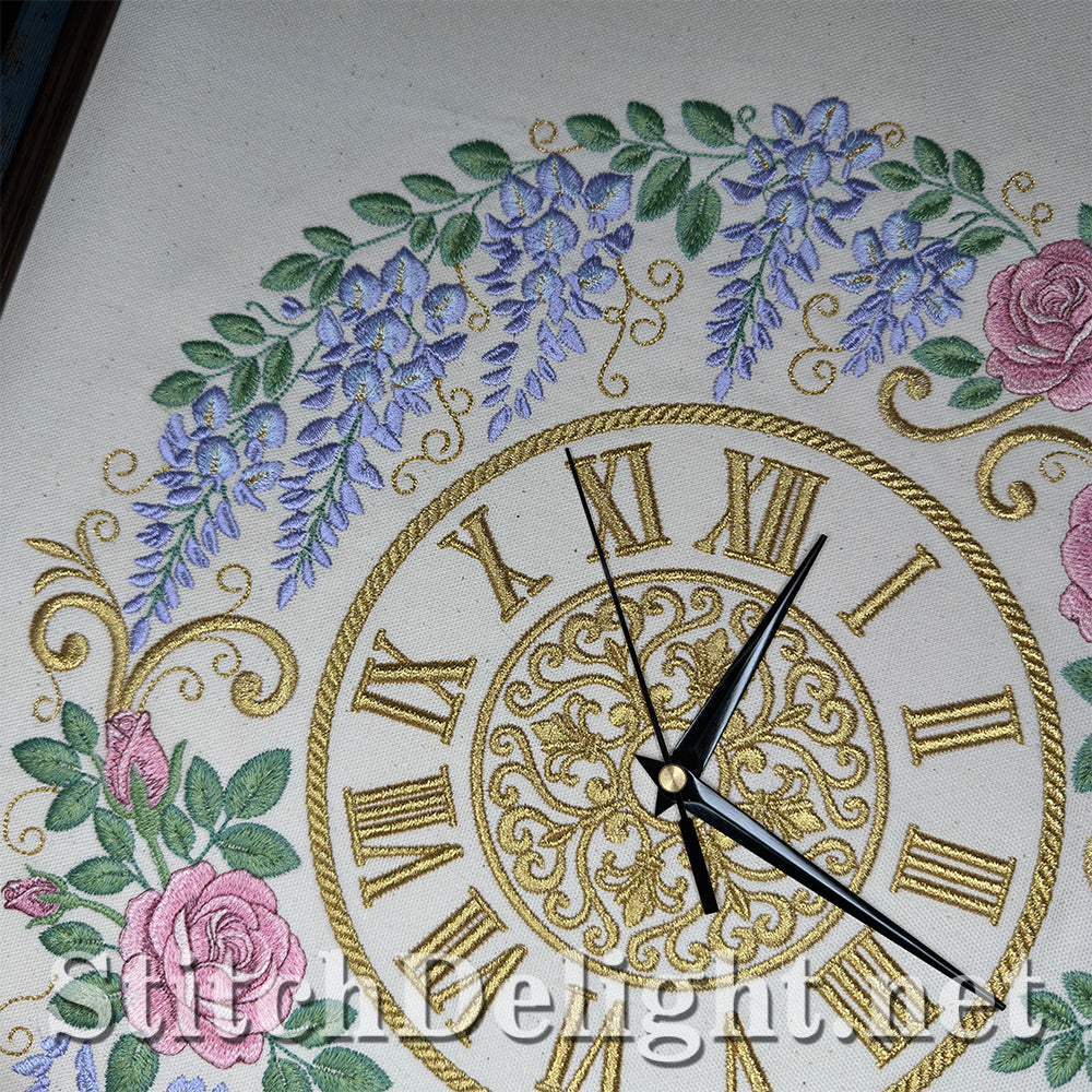 SDS4814 Wisteria Clock