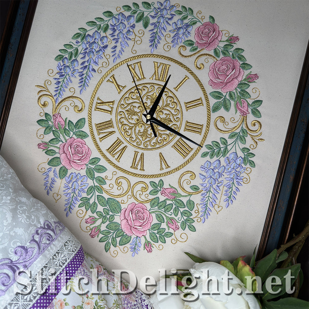 SDS4814 Wisteria Clock