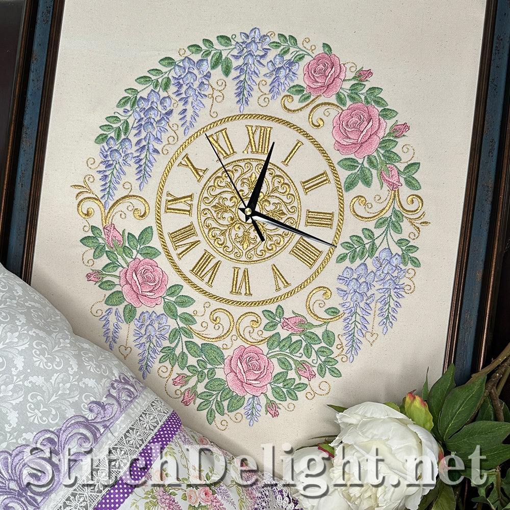 SDS4814 Wisteria Clock