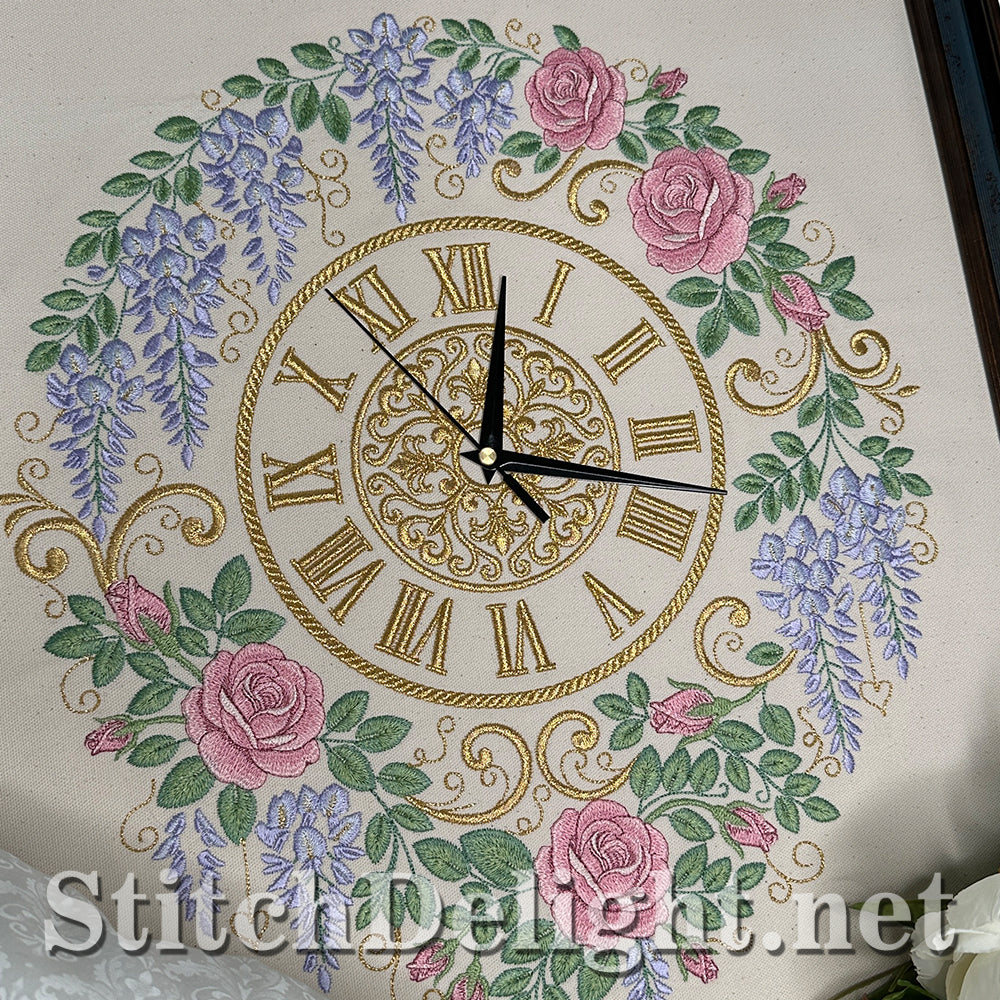 SDS4814 Wisteria Clock