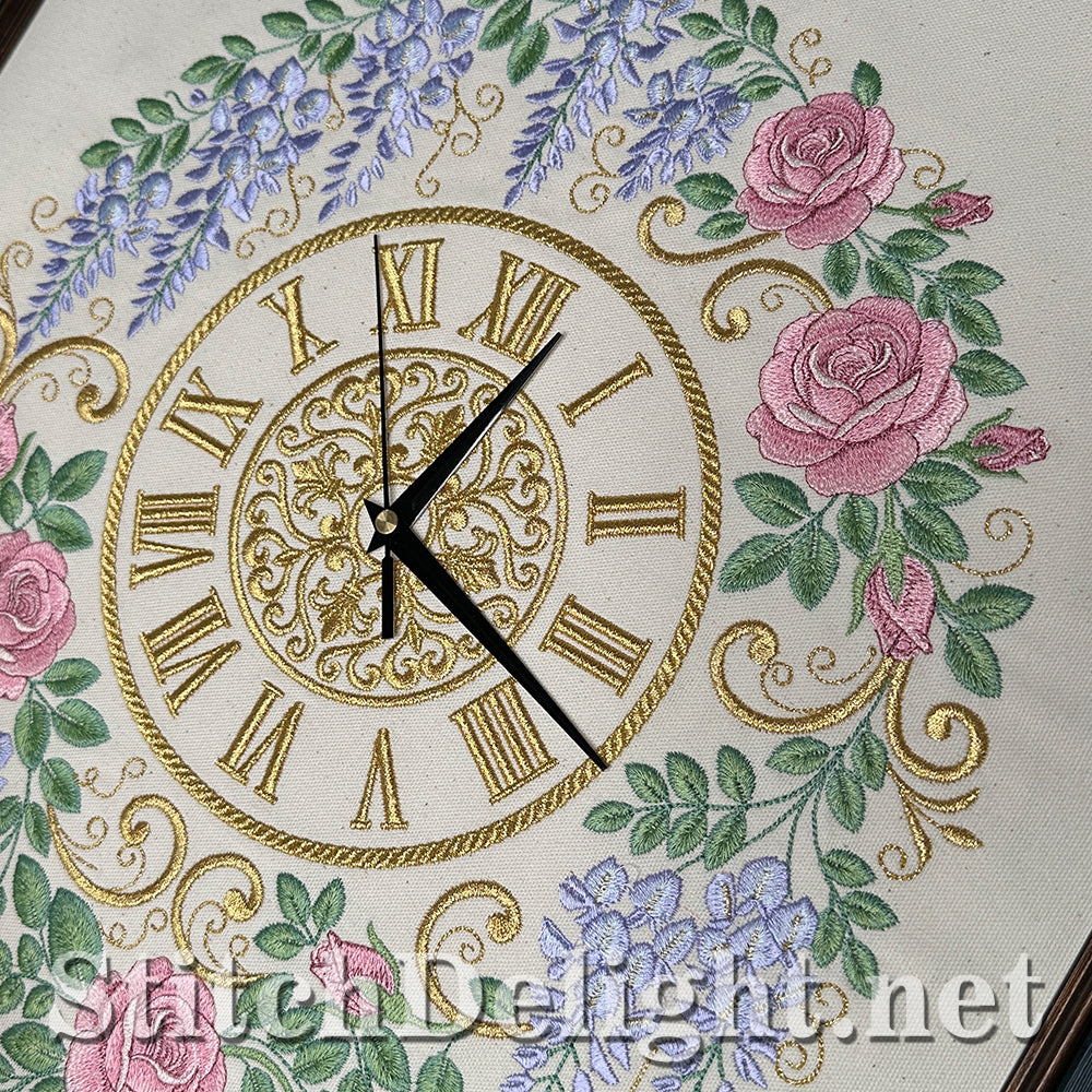 SDS4814 Wisteria Clock
