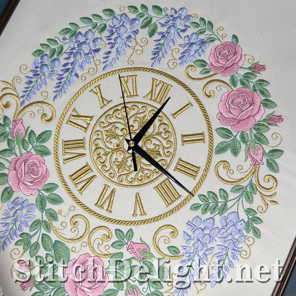 SDS4814 Wisteria Clock