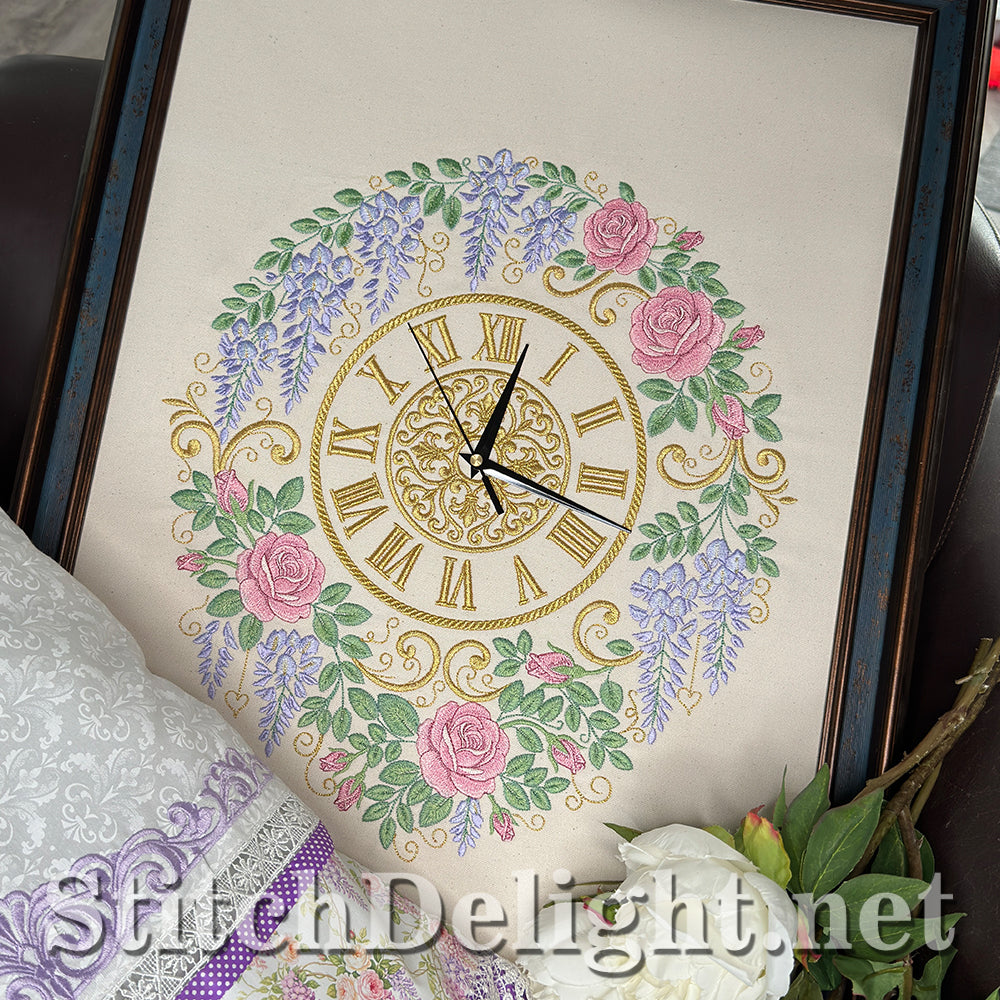 SDS4814 Wisteria Clock