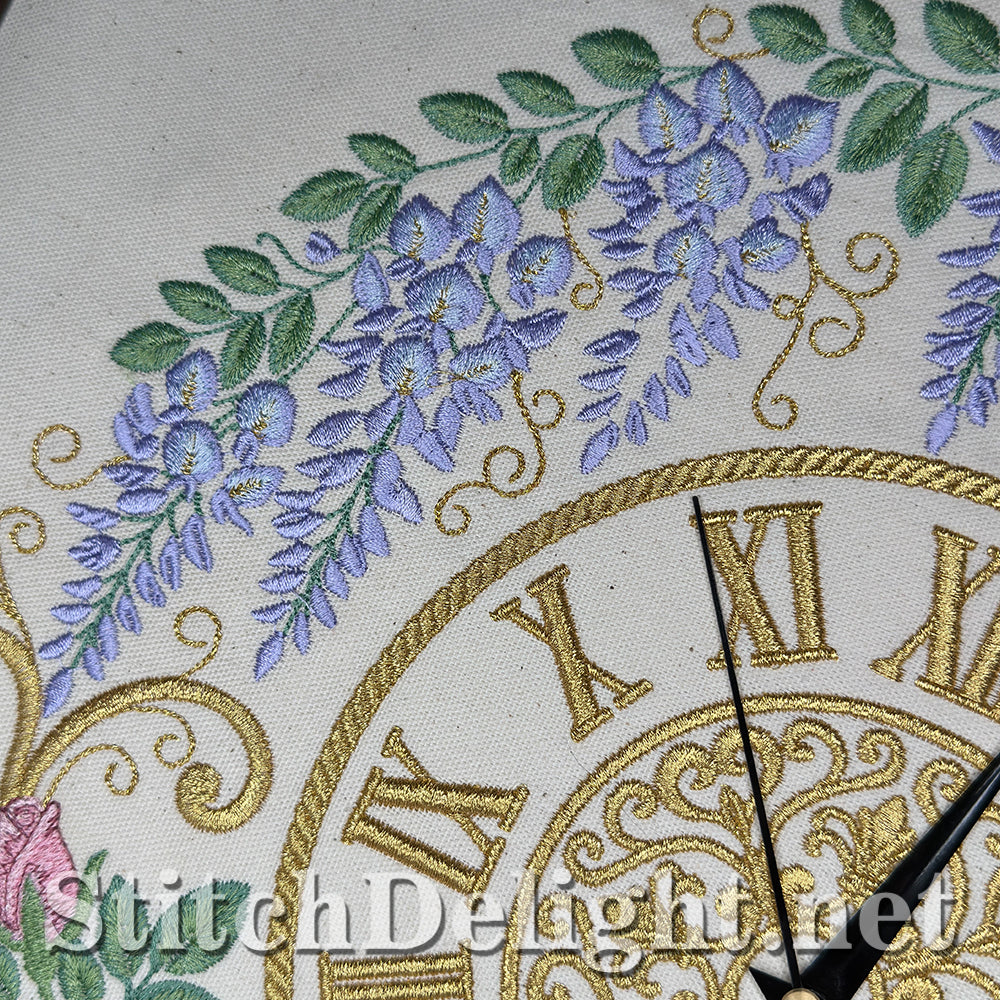 SDS4814 Wisteria Clock