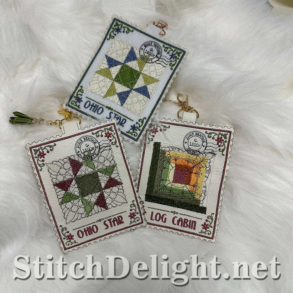 SDS4823 Log Cabin Stamp
