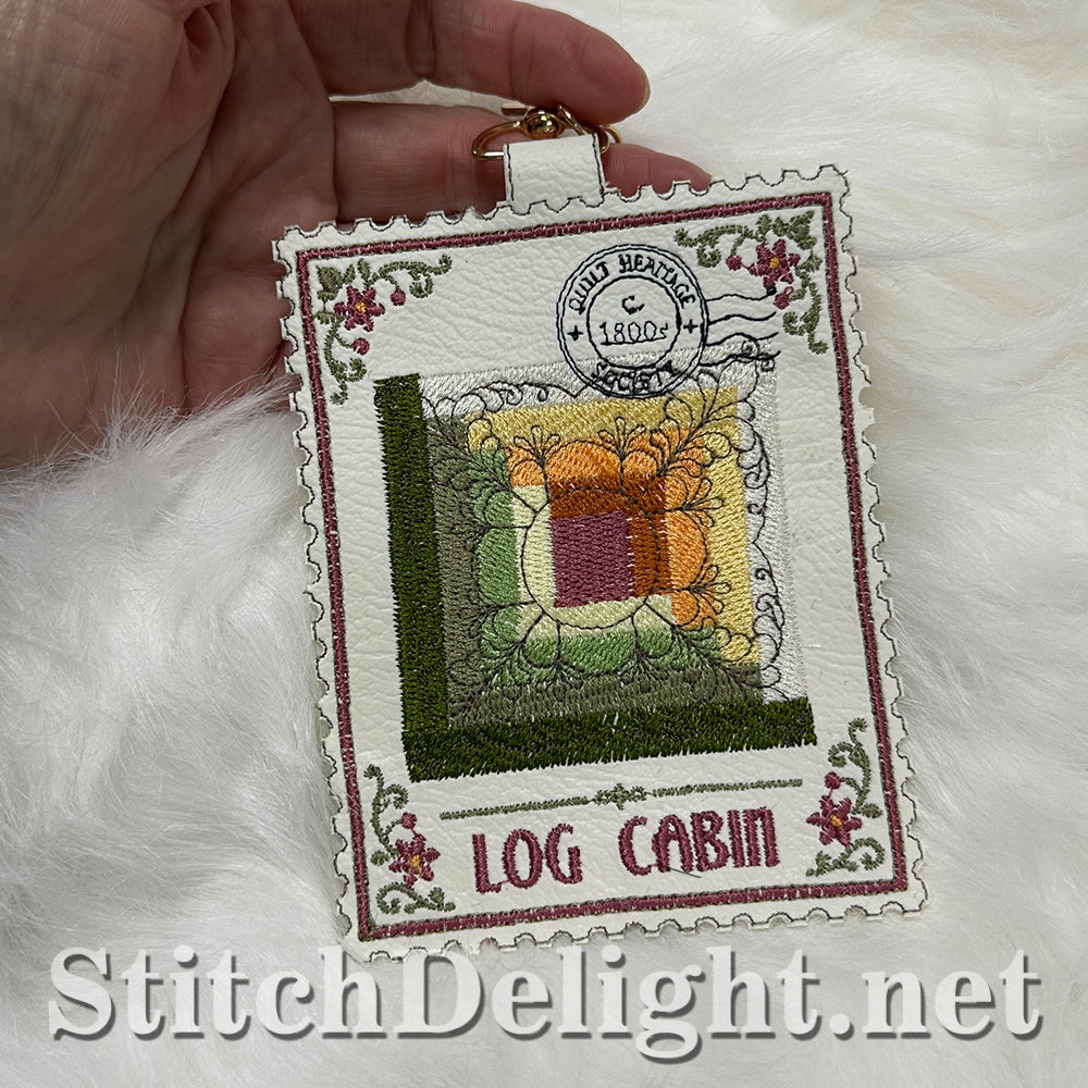 SDS4823 Log Cabin Stamp