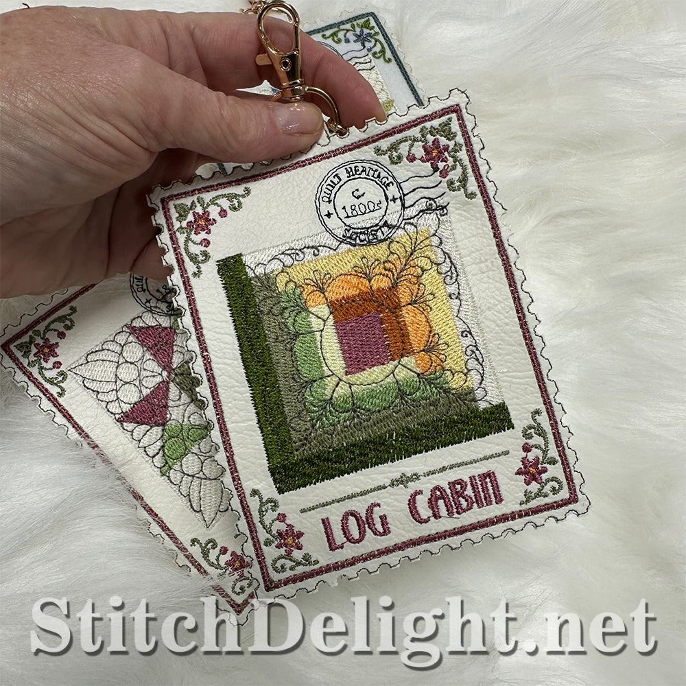SDS4823 Log Cabin Stamp