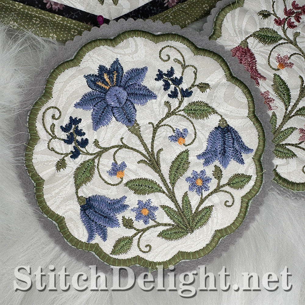 SDS4826 Blue Belle Potholders