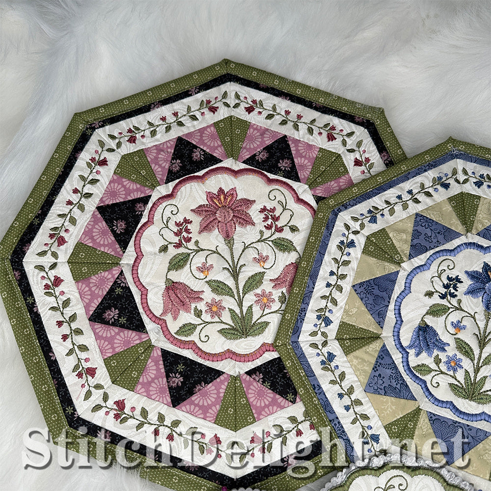 SDS4826 Blue Belle Potholders
