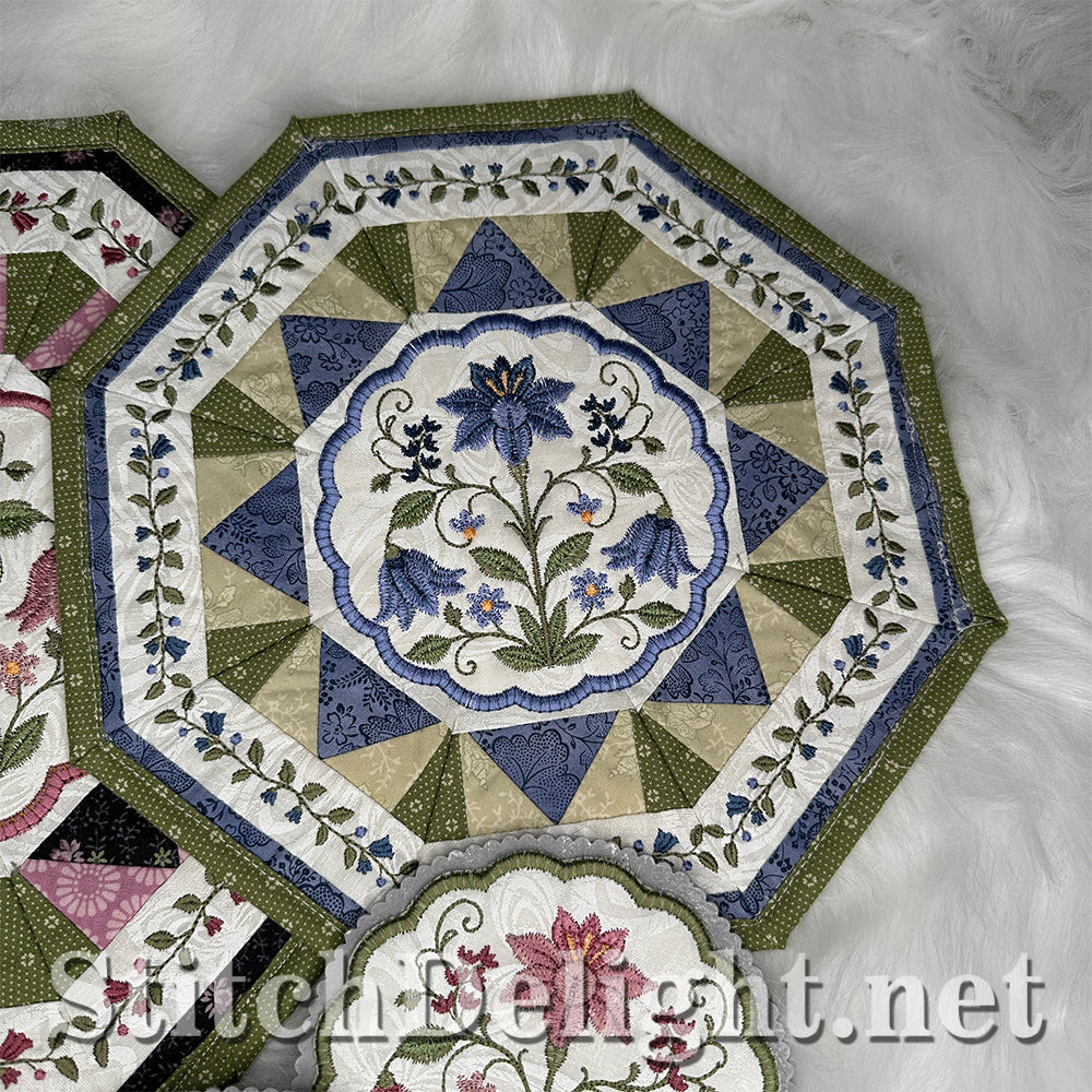 SDS4826 Blue Belle Potholders