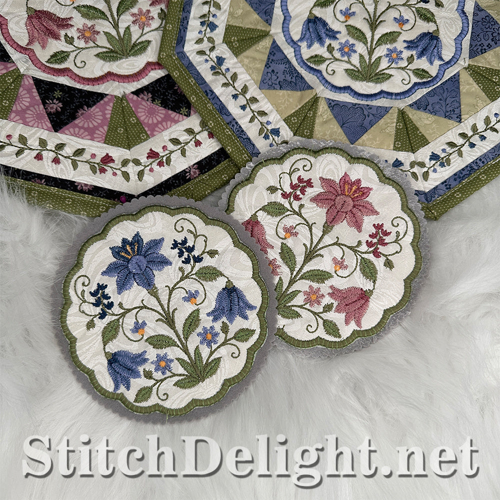 SDS4826 Blue Belle Potholders