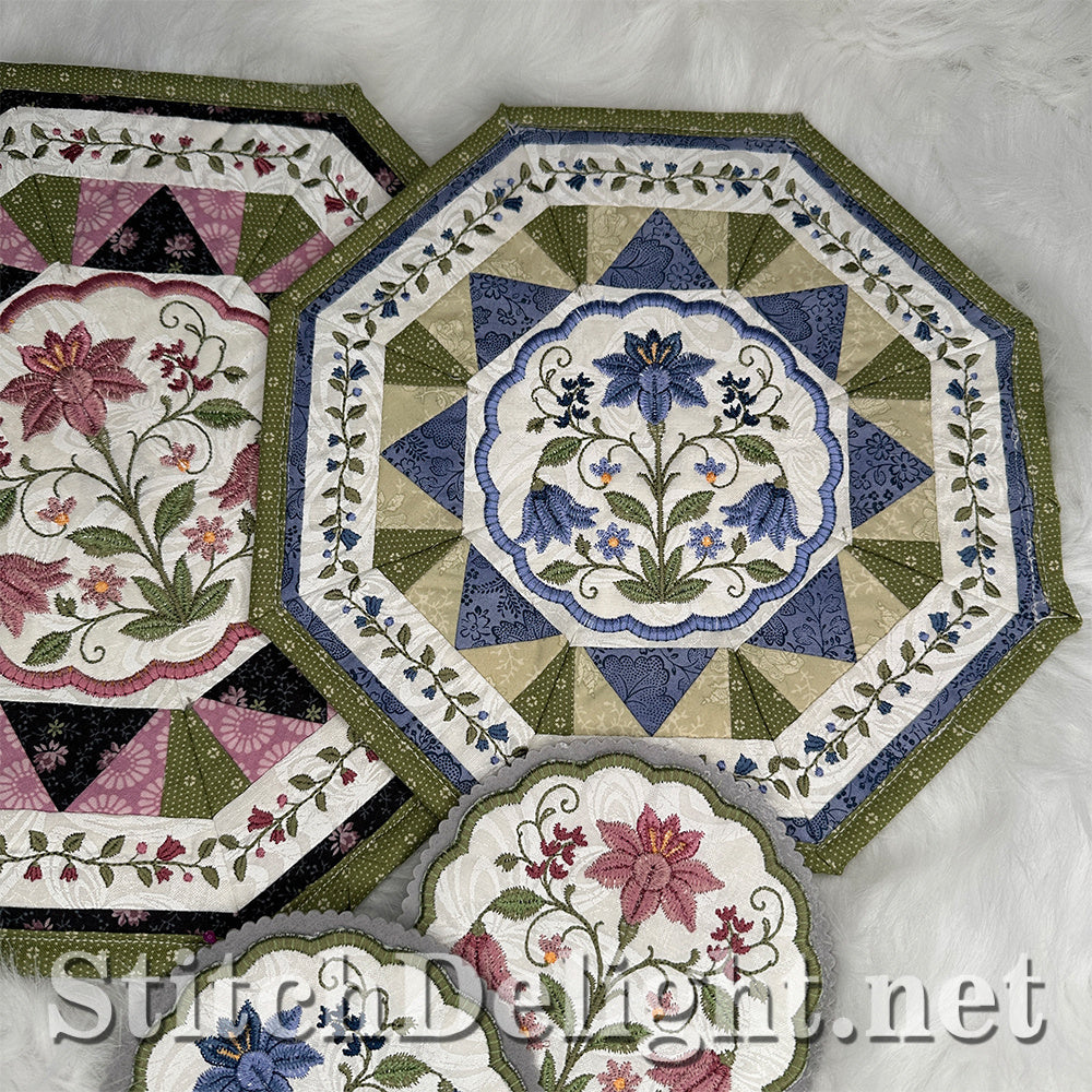 SDS4826 Blue Belle Potholders