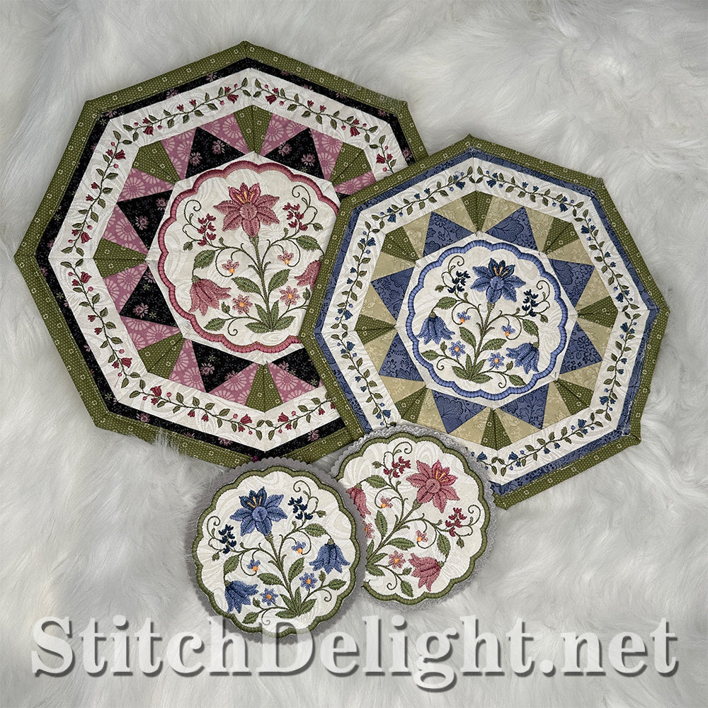 SDS4826 Blue Belle Potholders