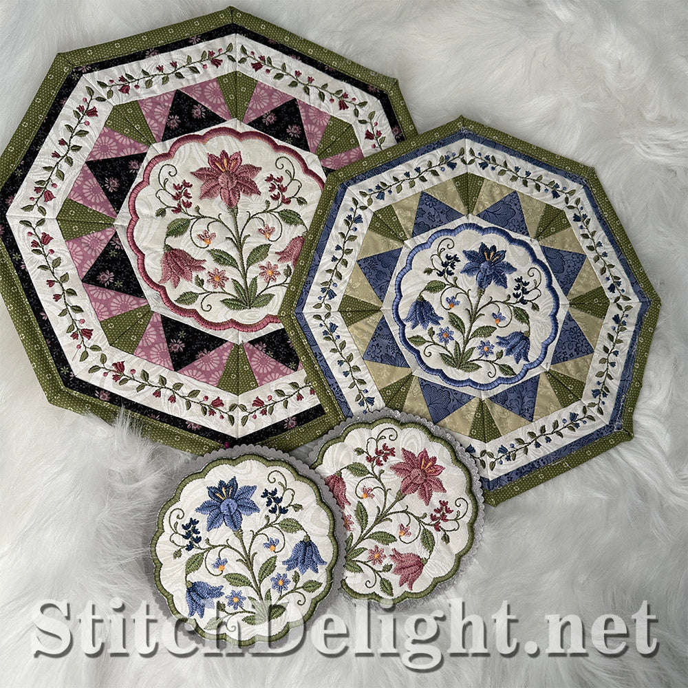 SDS4826 Blue Belle Potholders