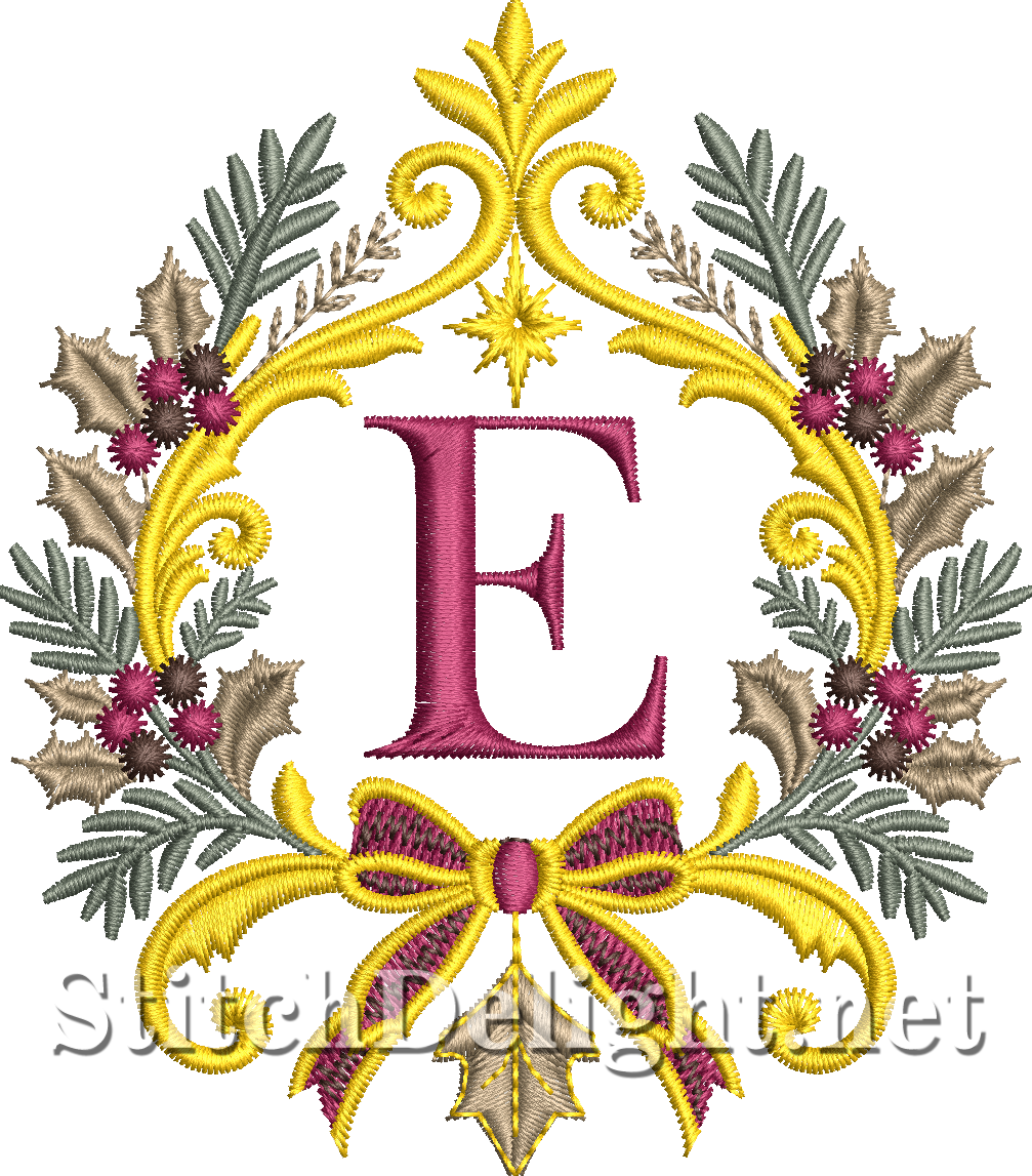 SDS4831 Christmas Monograms