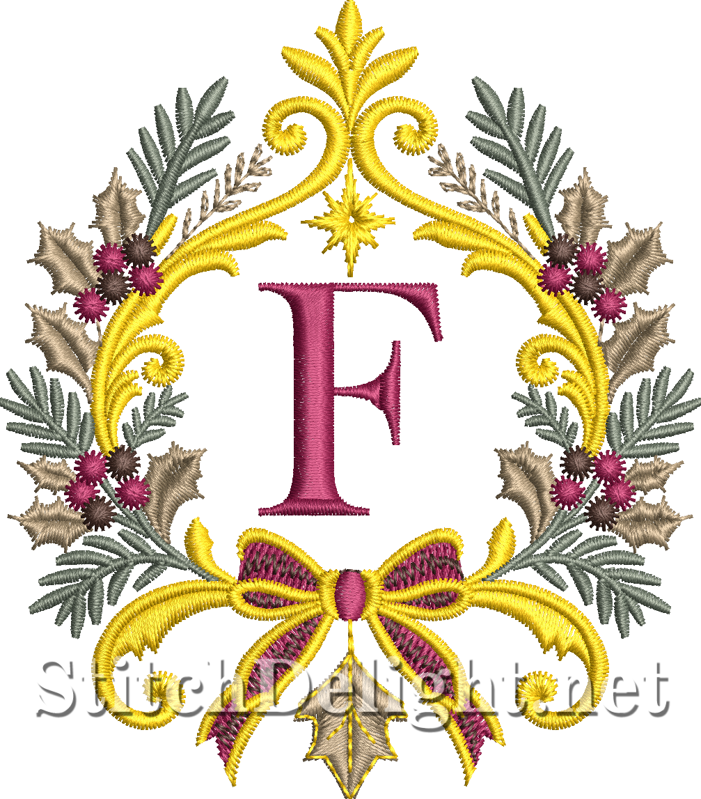 SDS4831 Christmas Monograms