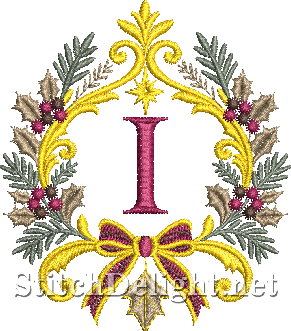 SDS4831 Christmas Monograms
