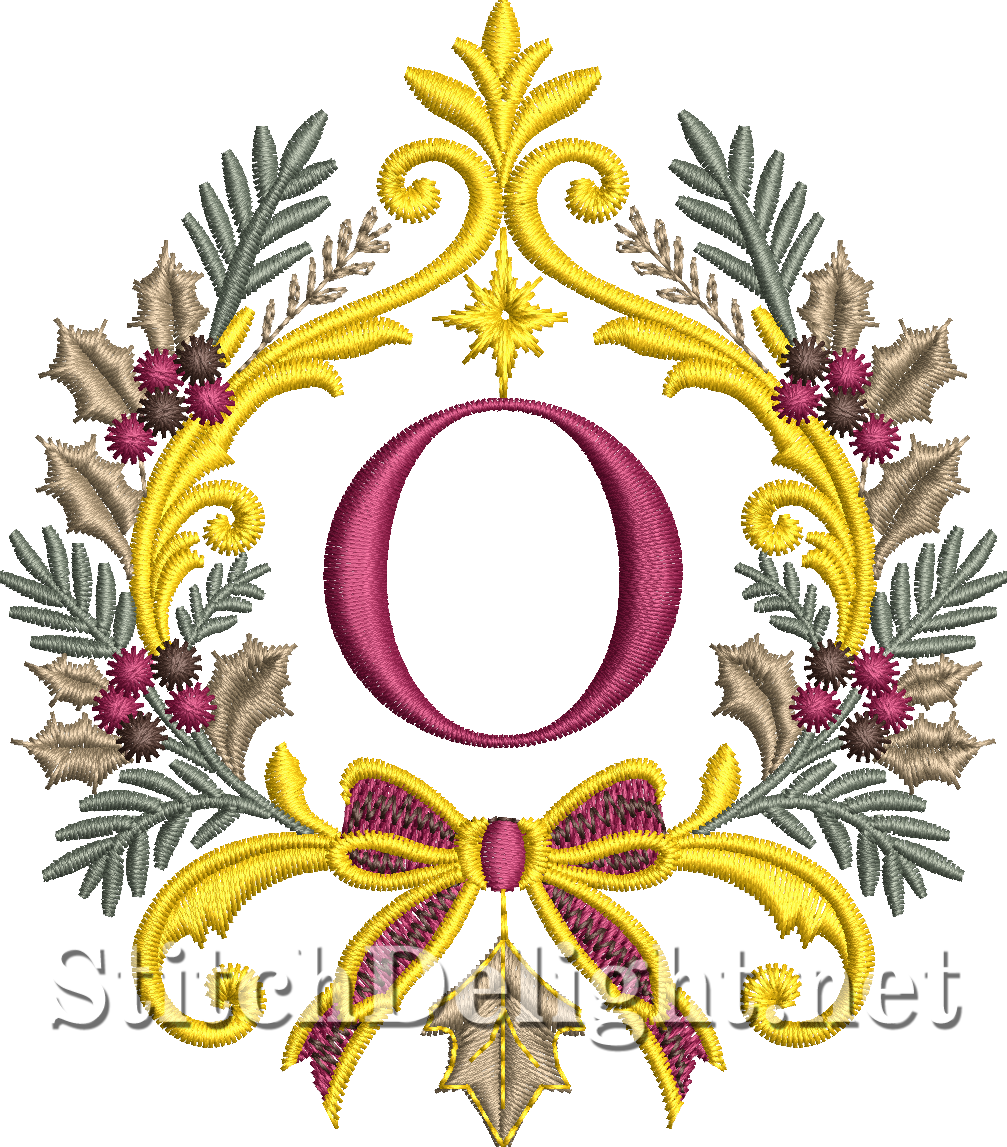 SDS4831 Christmas Monograms