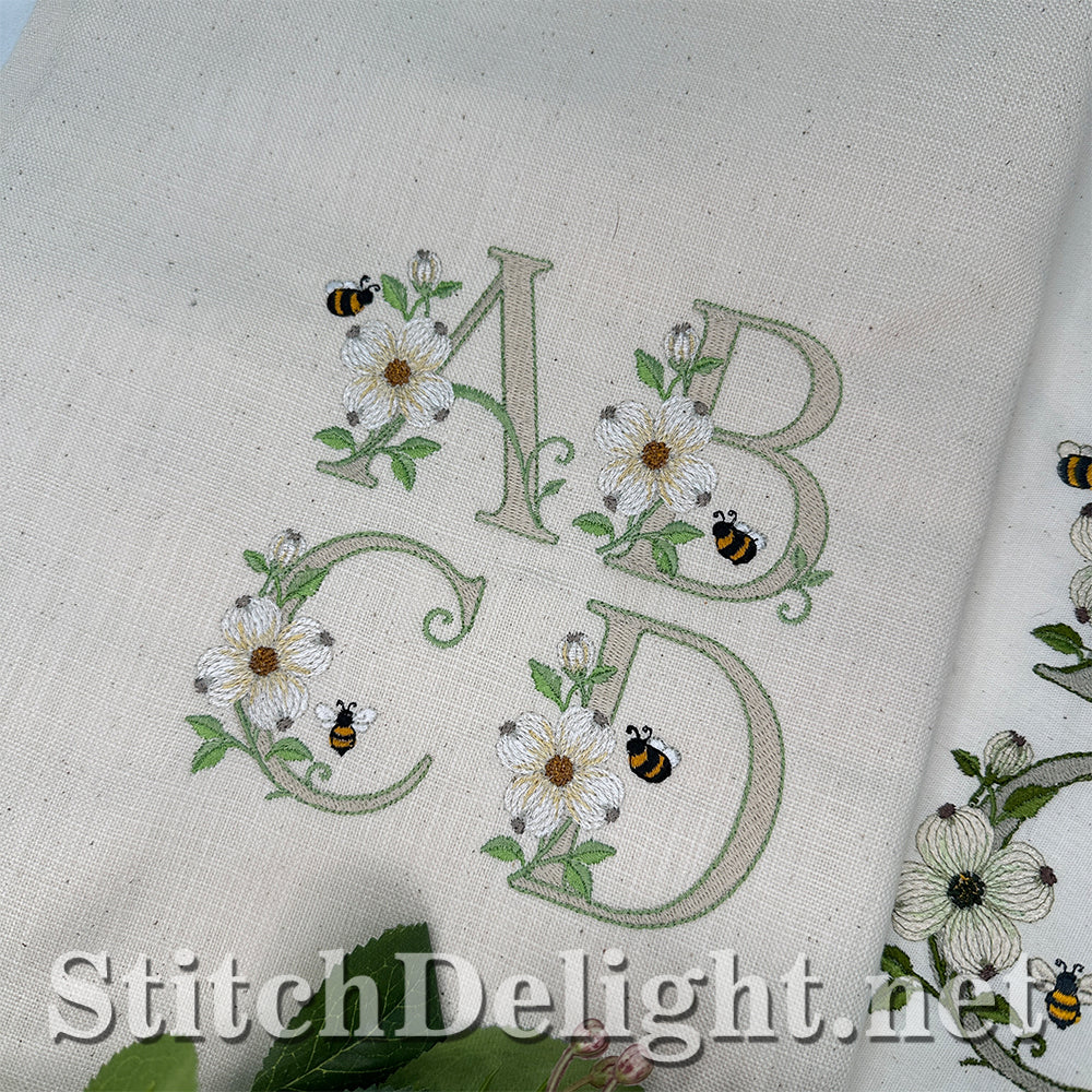 SDS4848 Dogwood Flower Font