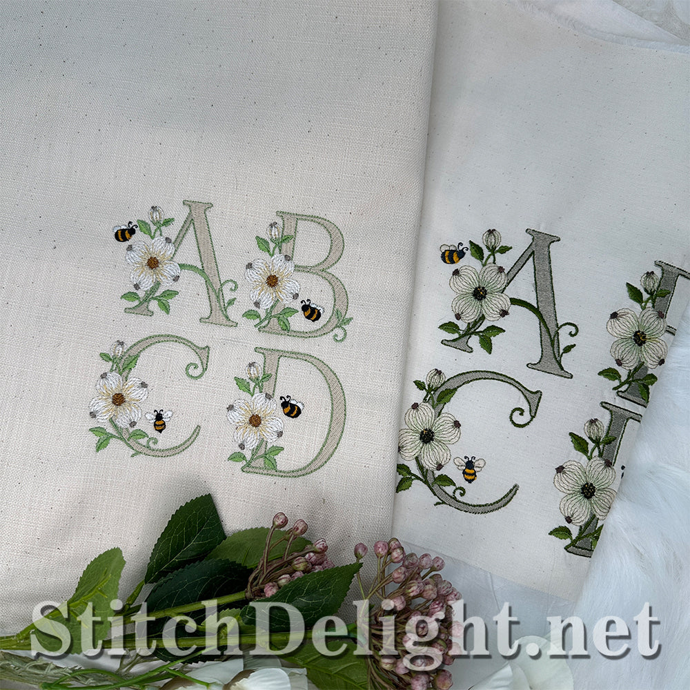 SDS4848 Dogwood Flower Font