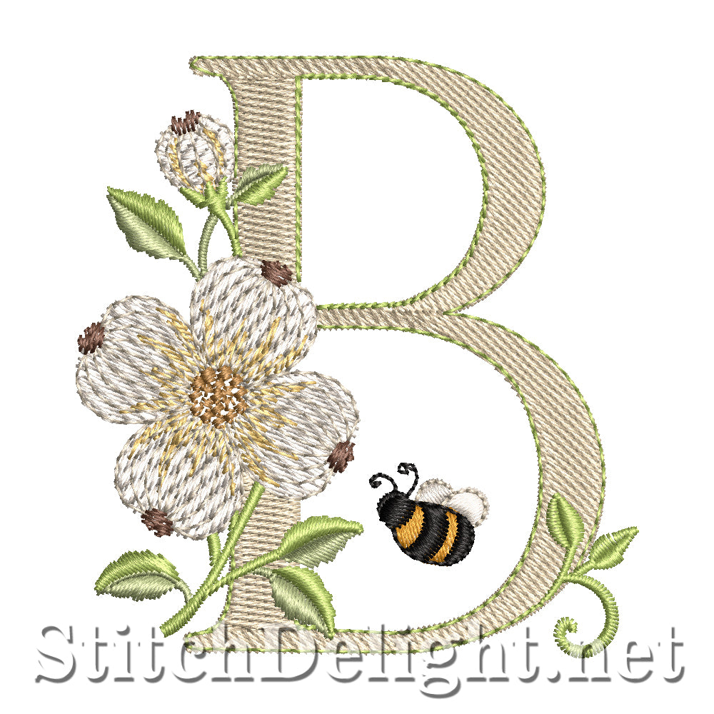 SDS4848 Dogwood Flower Font