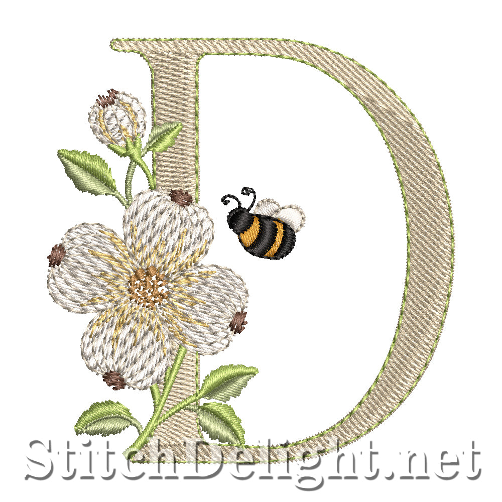 SDS4848 Dogwood Flower Font