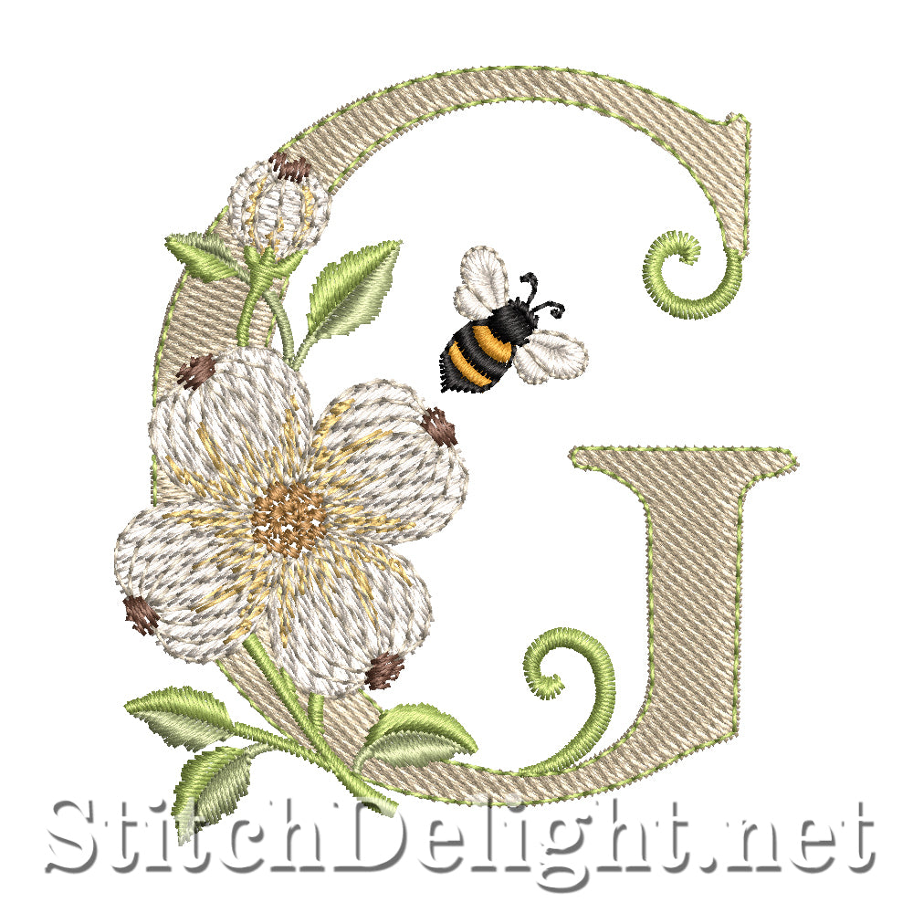 SDS4848 Dogwood Flower Font