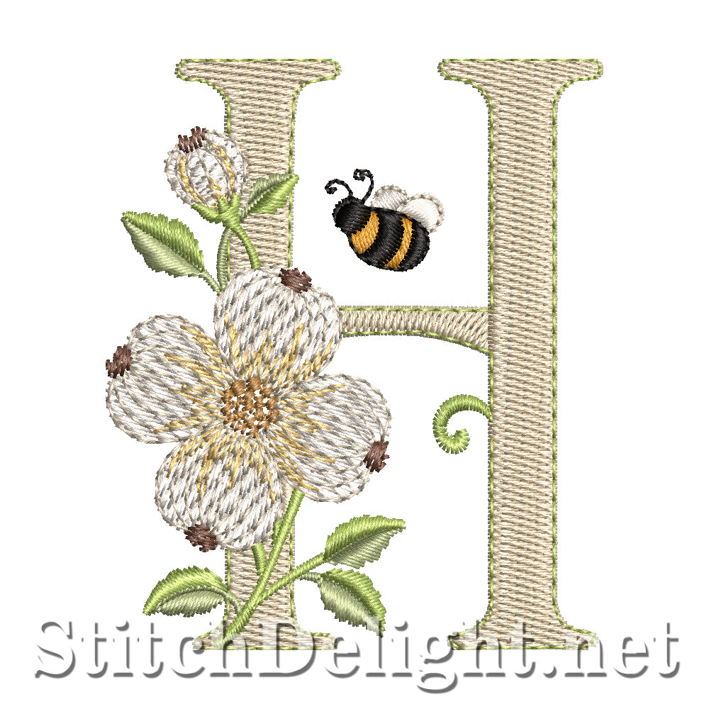 SDS4848 Dogwood Flower Font