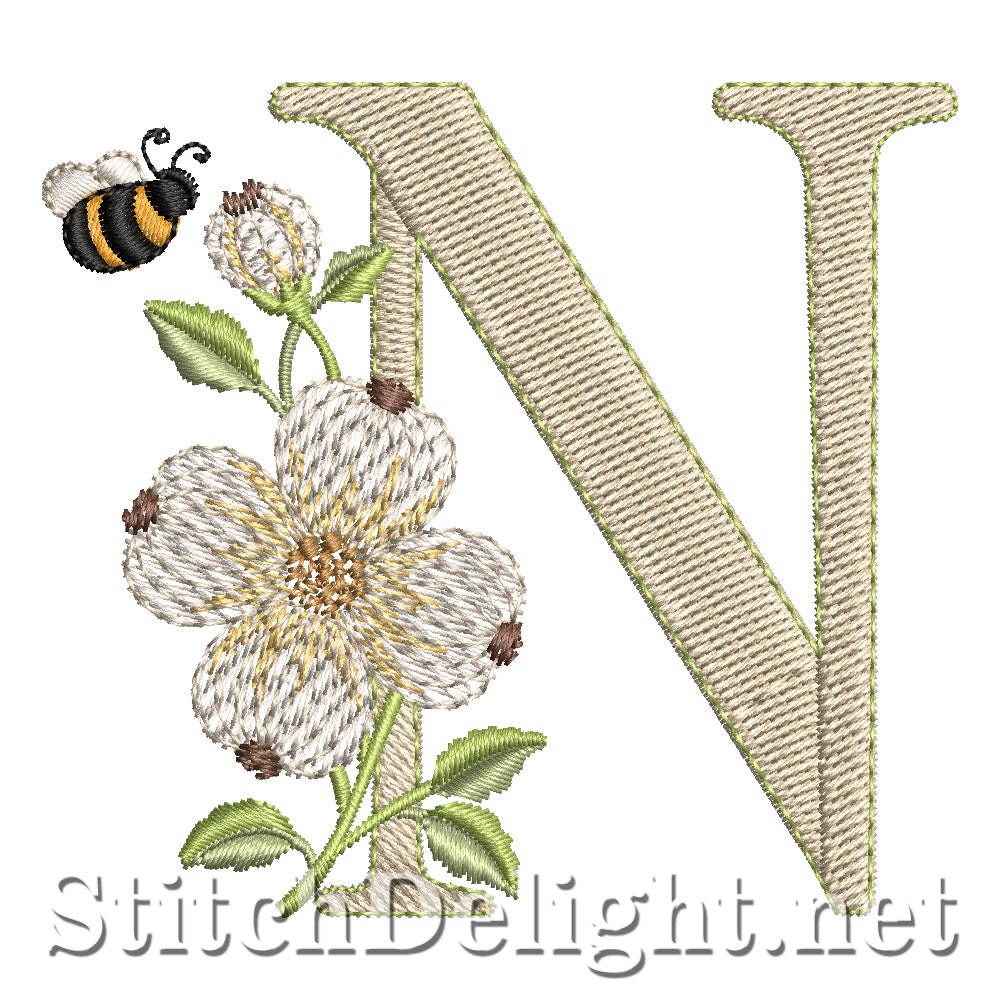 SDS4848 Dogwood Flower Font