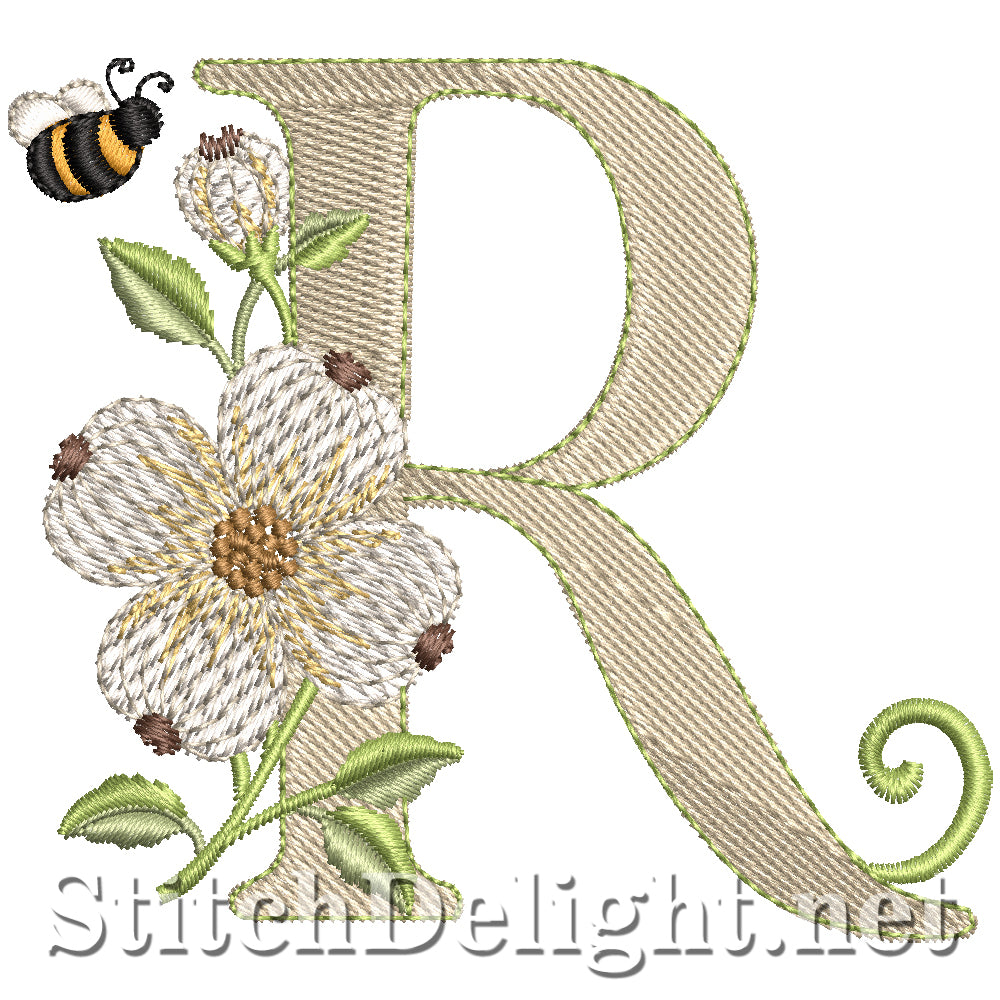 SDS4848 Dogwood Flower Font