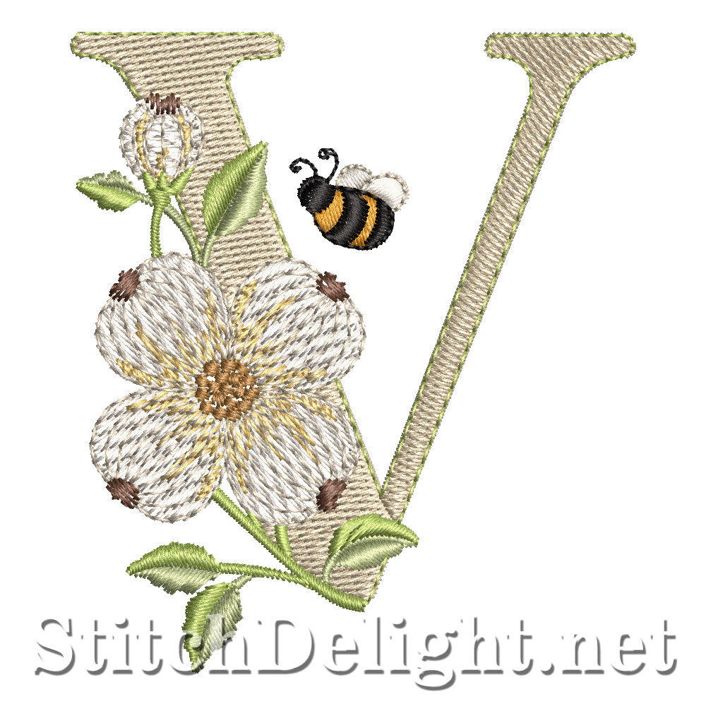 SDS4848 Dogwood Flower Font