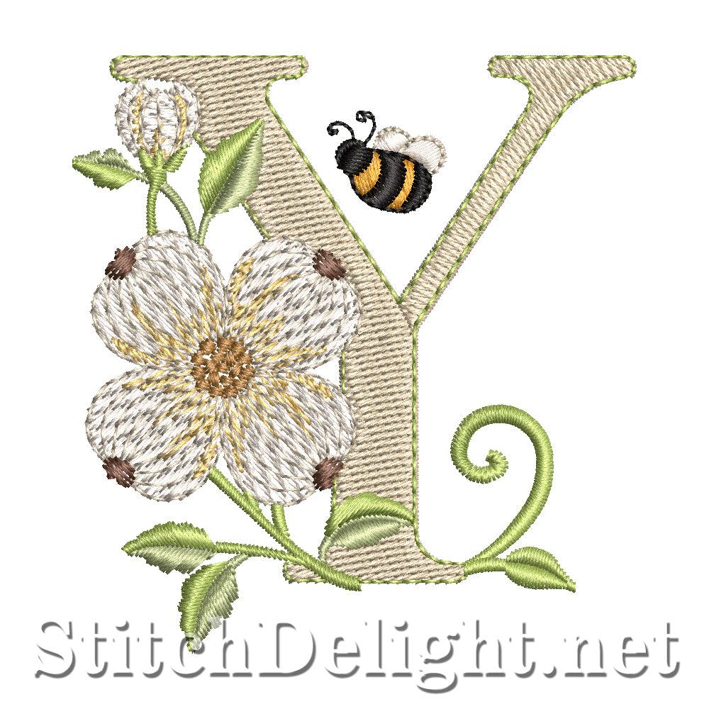 SDS4848 Dogwood Flower Font