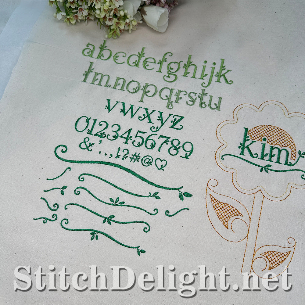 SDS4849 Blooms Font