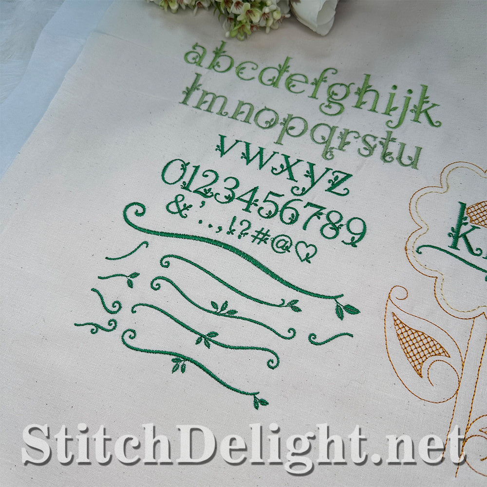 SDS4849 Blooms Font