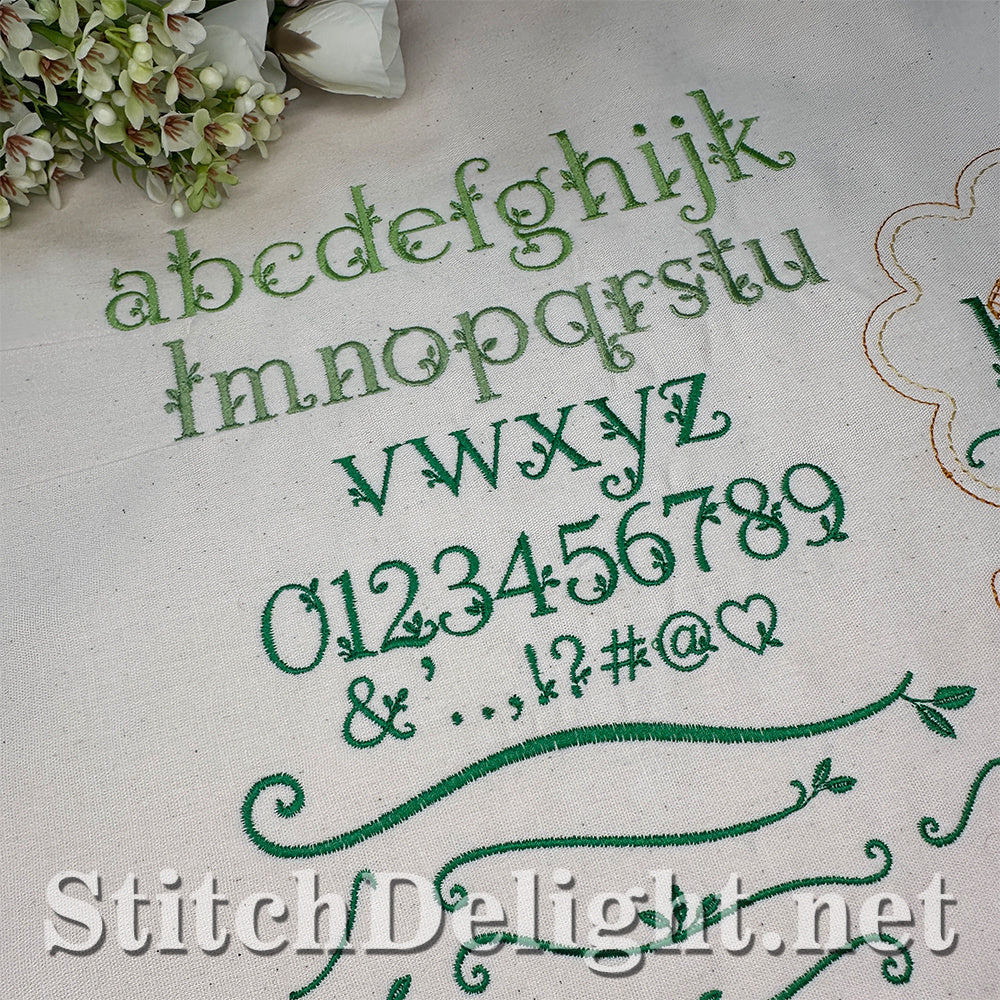 SDS4849 Blooms Font