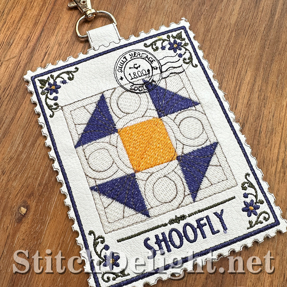 SDS4851 Shoofly Quilt Stamp