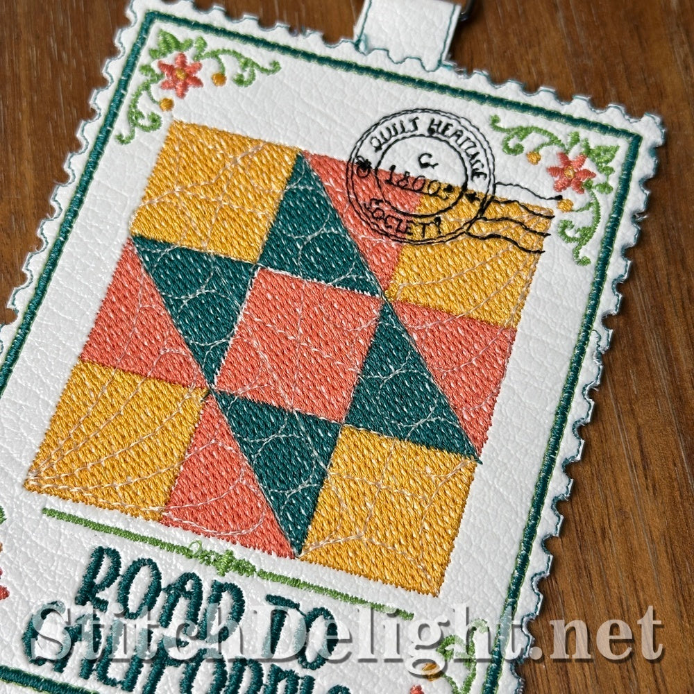 SDS4854 Road to California Quilt Stamp