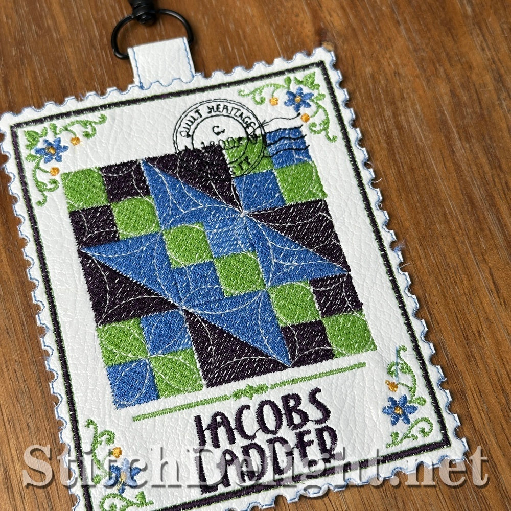 SDS4855 Jacobs Ladder Quilt Stamp