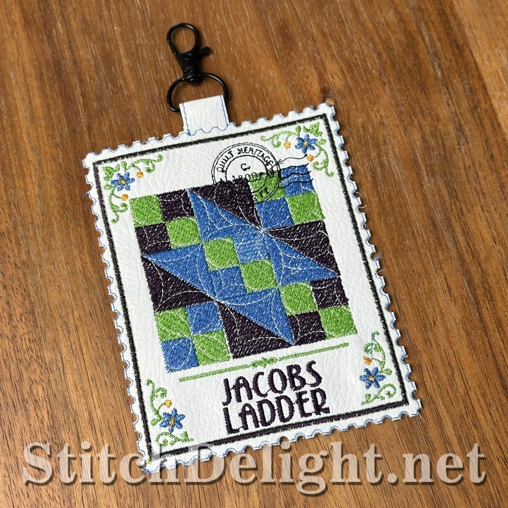 SDS4855 Jacobs Ladder Quilt Stamp