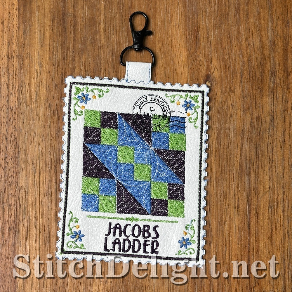 SDS4855 Jacobs Ladder Quilt Stamp