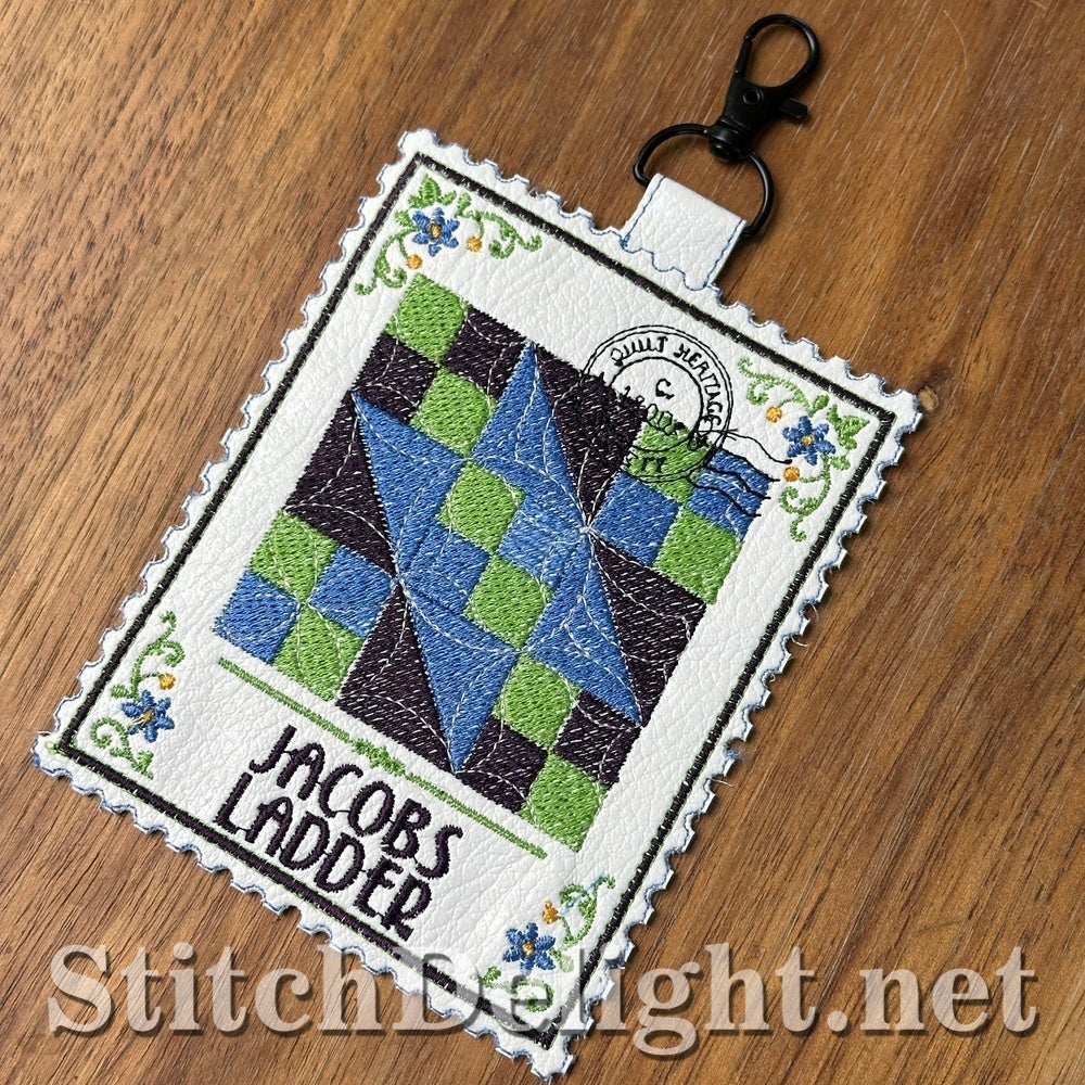 SDS4855 Jacobs Ladder Quilt Stamp
